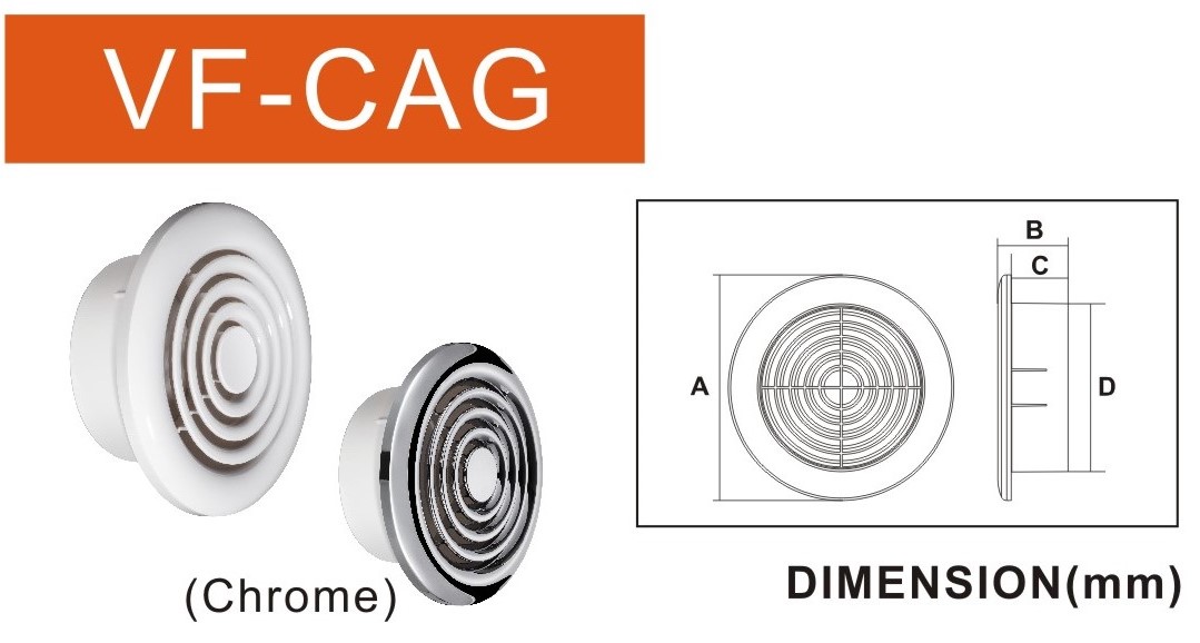 גריל אספקה/יניקת אוורור תריס עגול 450 מ"מ Ania 1 media 07062021124312.jpg?rnd=.6289484?rnd=0